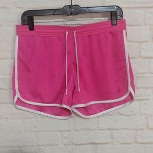 Champion mesh gym shorts pink Medium NWOT